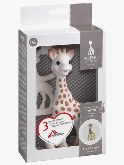 Babylegetøj|Dåbsgaver|SophietheGiraffe Sophie the Giraffe Gaveæske m. Giraf & Bidering
