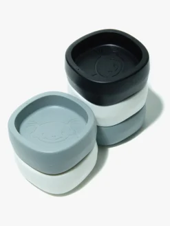 Børn Spacebabies Børnesenge & Tilbehør-Baby Bed Blocks Sort/Grå/Hvid