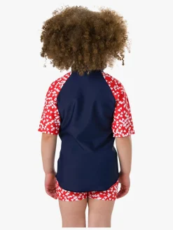 Børn Speedo Uv & Strand-Spashmaster UV-Sæt, Navy/Red