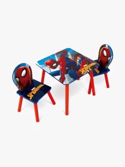 Børn MarvelSpiderMan Børnemøbler-Spider-Man Bord & Stole, Multi