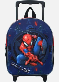 Tasker|Spiderman Spider-Man 3D Trolley Rygsæk Great Escapes, Sort