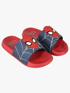 Hjemmesko|Spiderman Spider-Man Pool Sliders Hjemmesko, Rød/Blå