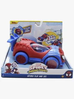 Legetøjsbiler & -Fartøjer|SpideyandFriends Spidey and His Amazing Friends Flip and Jet Bil