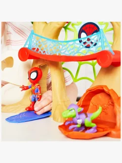 SpideyandFriends Legetøjsfigurer-Spidey and His Amazing Friends Dino-Webs Legesæt