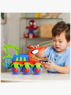 SpideyandFriends Legetøjsfigurer-Spidey and His Amazing Friends Dino-Webs Crawler Transportmiddel