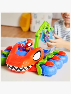 SpideyandFriends Legetøjsfigurer-Spidey and His Amazing Friends Dino-Webs Crawler Transportmiddel