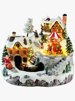 Interiør|Leklyckan Spieluhrenwelt Spilledåse Vinterland Tog