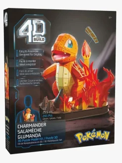 Spil & Puslespil|SpinMaster Spin Master 4D Build Pokemon Charmander 3D-puslespil