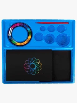 Spirograph Kreativt Legetøj-Tegneværktøj Skrab og Shimmer