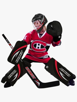 Vintersport|SportMe Comet Street Hockey Målmandssæt, Sort