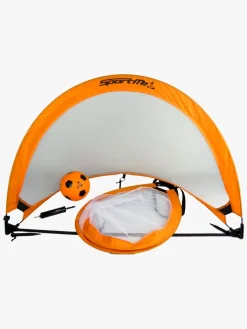 SportMe Boldsport-Pop-up Fodboldmål Sæt 2 Mål & 1 Bold