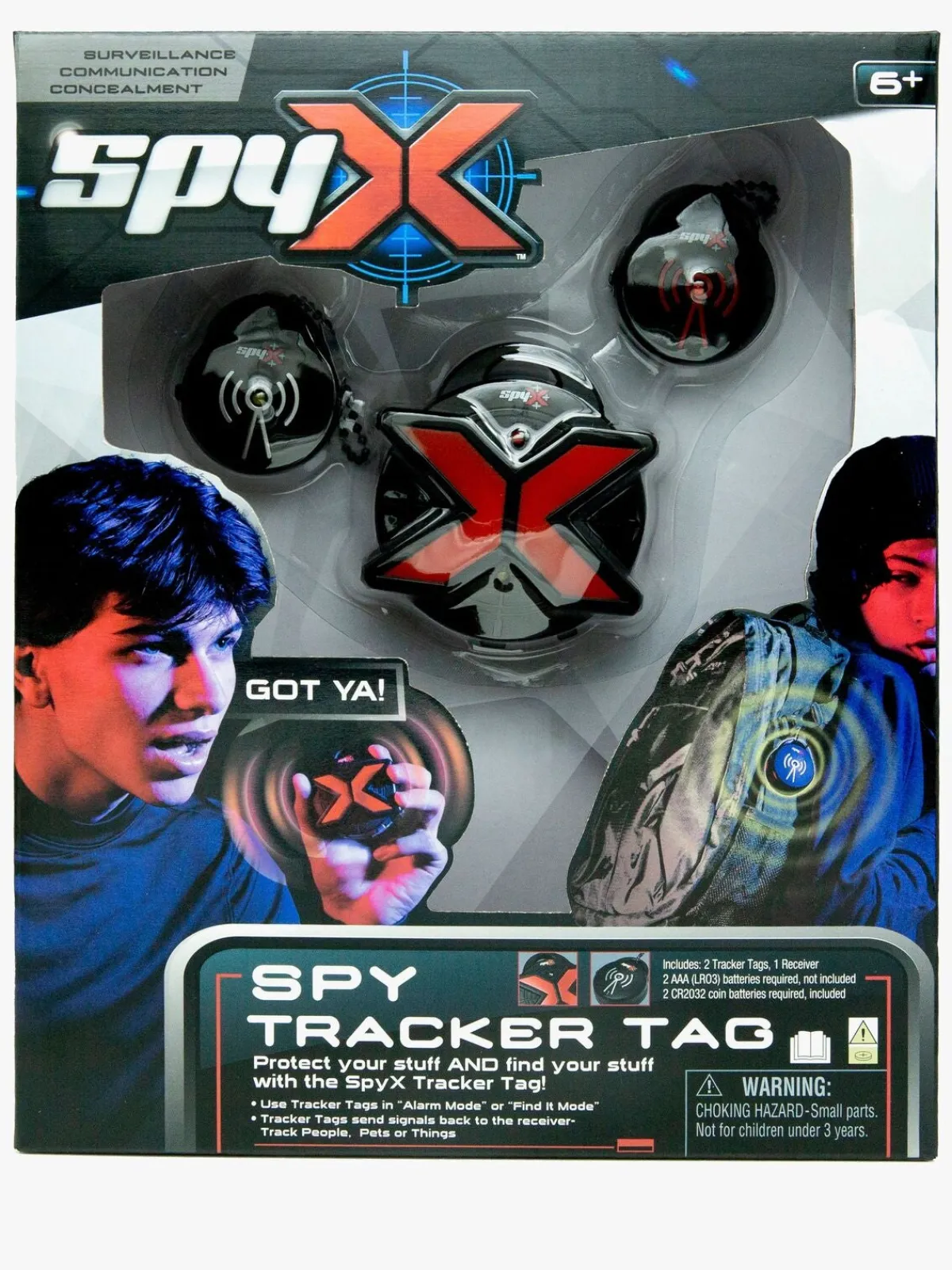 SpyX Eksperimenter & Videnskab-Spy X Tracker-tag