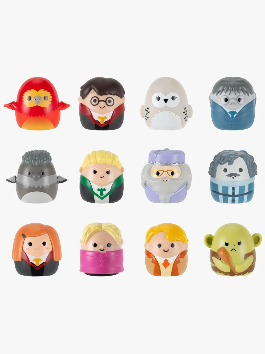 Legetøjsfigurer|Squish-a-longs Harry Potter Figursæt 2,5 cm 12-pak