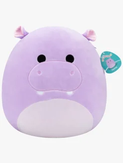 Dukker & Bamser|Squishmallows Bamse Hanna Flodhest 40 cm Lilla