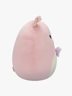 Dukker & Bamser|Squishmallows Bamse Hettie Gris 50 cm Lyserød/Hvid