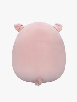 Dukker & Bamser|Squishmallows Bamse Hettie Gris 50 cm Lyserød/Hvid