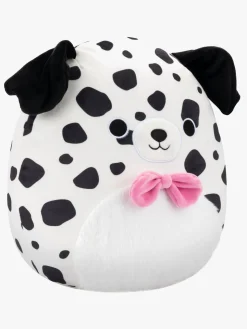 Dukker & Bamser|Squishmallows Bamse P23  Dustin Dalmatiner 30 cm Hvid/Sort