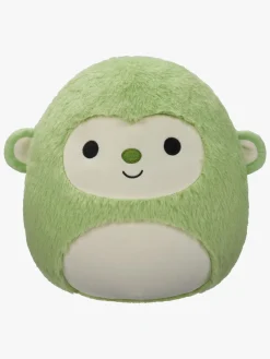 Dukker & Bamser|Squishmallows Fuzz A Mallows Bamse Mills Monkey 30 cm Grøn/Hvid