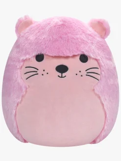 Dukker & Bamser|Squishmallows Fuzz-A-Mallows Bamse Odderen Anu 40 cm Lyserød/Hvid