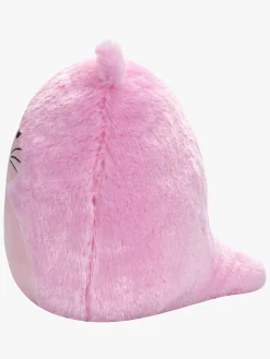 Dukker & Bamser|Squishmallows Fuzz-A-Mallows Bamse Odderen Anu 40 cm Lyserød/Hvid