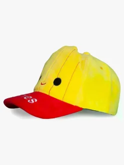 Tilbehør|Squishmallows Kasket, Floyd Gul/Rød