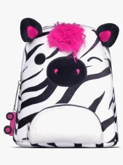 Tasker|Squishmallows Mini Rygsæk, Tracey Sort/Hvid/Lyserød