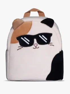 Tasker|Squishmallows Mini Rygsæk, Cam Hvid/Sort/Brun