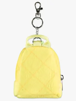 Tilbehør|Squishmallows Nøglering Micro Rygsæk, Maui Gul/Hvid/Grøn