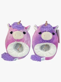 Hjemmesko|Squishmallows  Plys Clogs, Lola Lilla/Lyserød/Hvid