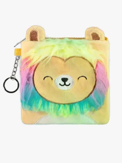 Tilbehør|Squishmallows Tegnebog, Leonard Brun/Gul/Lyserød/Blå/Grøn