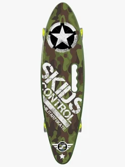 Skating|Stamp Skateboard Skids Control, Military