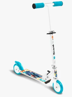 Løbehjul|DisneyLiloAndStitch Stamp Stitch Sammenklappeligt Løbehjul, Blå/Hvid