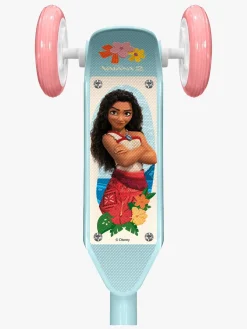 Løbehjul|DisneyPrincess Stamp Vaiana Trehjulet Løbehjul, Blå/Pink