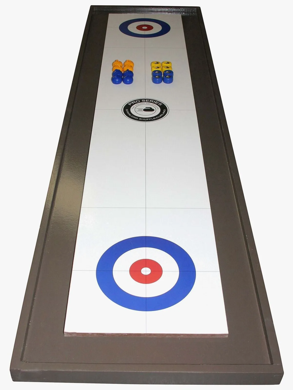 Spilleborde|Leggodt Stanlord Pro Series Shuffleboard & Curling 2-i-1 Spillebord