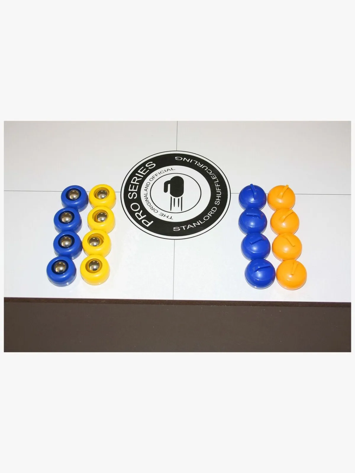 Spilleborde|Leggodt Stanlord Pro Series Shuffleboard & Curling 2-i-1 Spillebord