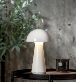 Lamper & Belysning|StarTrading Star Trading Bordlampe Mushroom, Hvid