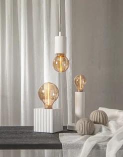 Lamper & Belysning|StarTrading Star Trading Lampefod, Hvid