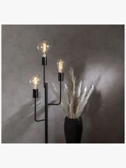 Børn StarTrading Lamper & Belysning-Star Trading LED-lampe E27 G125 Decoled Spiral Clear 3-step Memory