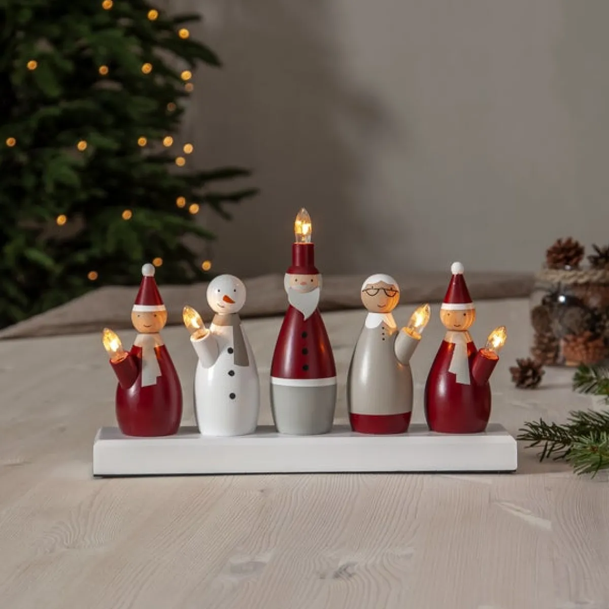 Interiør|StarTrading Star Trading Lysestage Nissefamilie