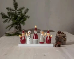 Interiør|StarTrading Star Trading Lysestage Nissefamilie