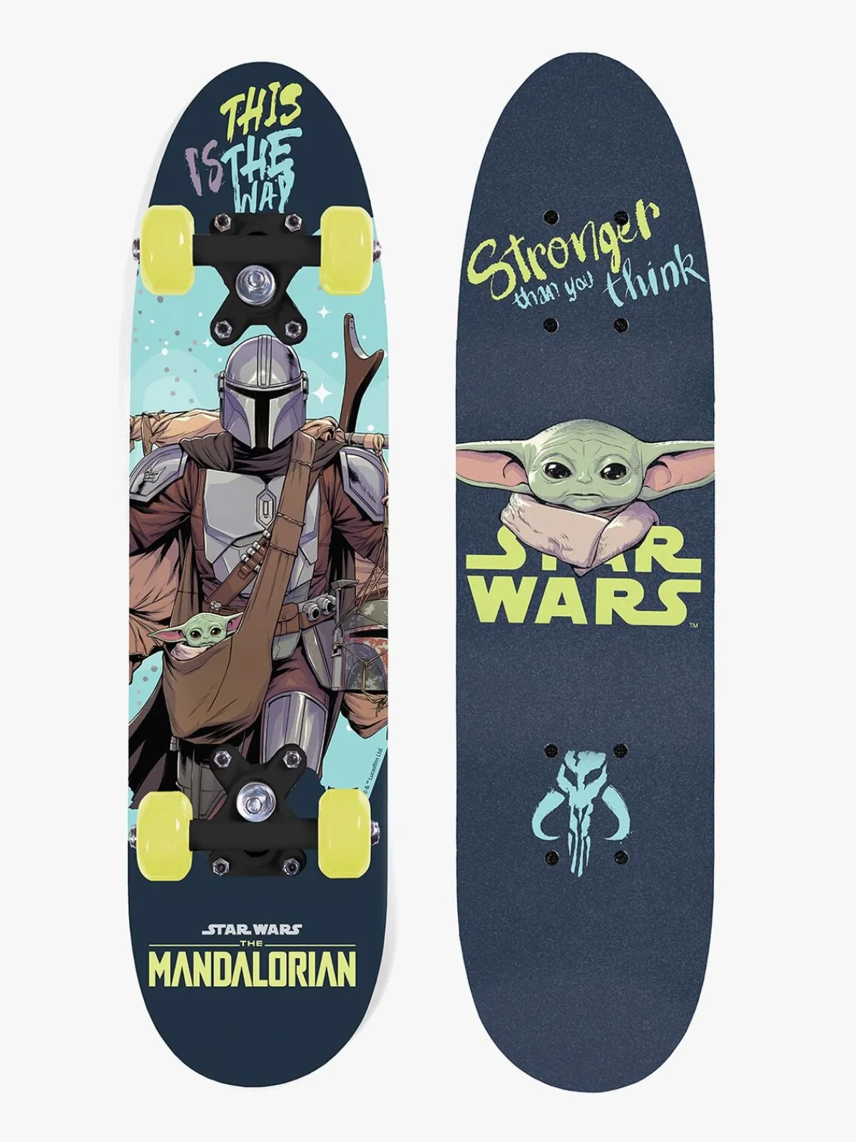 StarWars Skating-Star Wars Mandalorian Wooden Skateboard