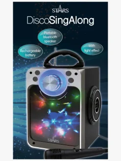 Elektronik & Media|STARS Karaokemaskine med Lys, Sort