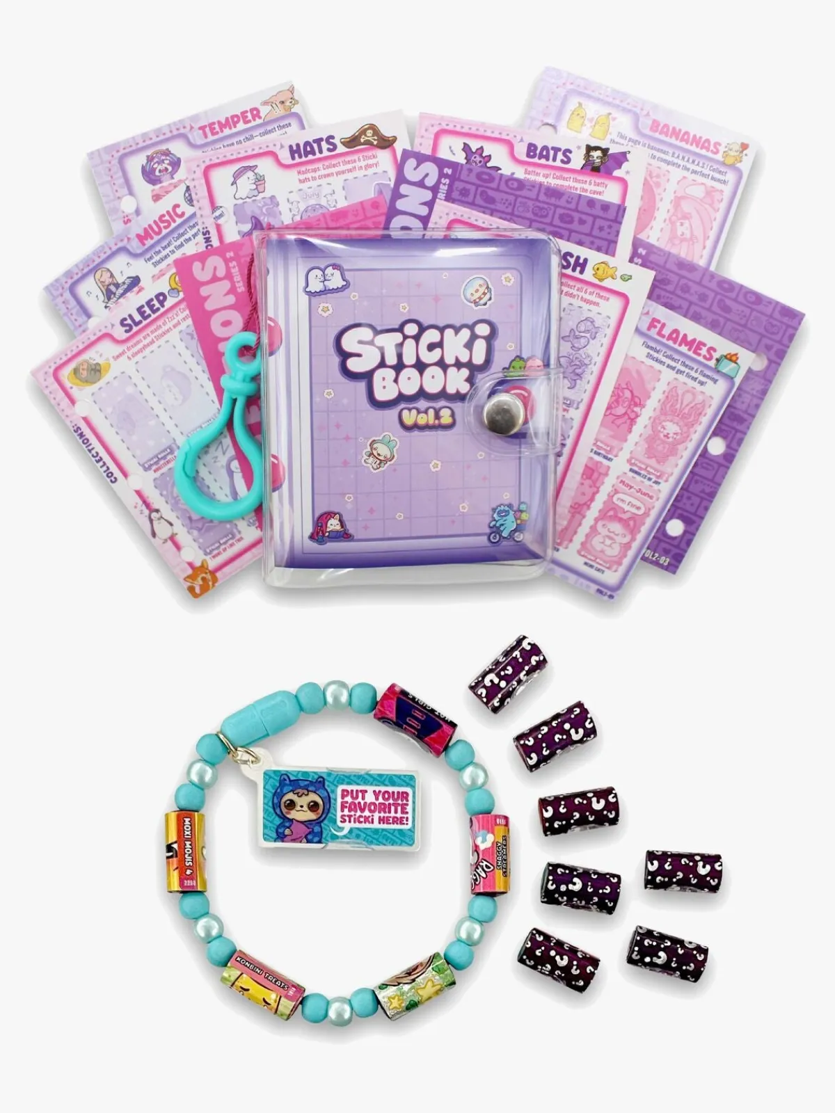 Kreativt Legetøj|StickiRolls Sticki Rolls Klistermærkebog S2