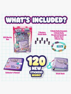 Kreativt Legetøj|StickiRolls Sticki Rolls Klistermærkebog S2