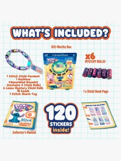 Kreativt Legetøj|StickiRolls Sticki Rolls Stitch Hængesmykke DIY-sæt