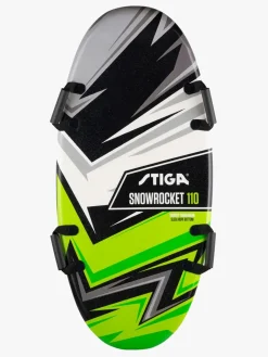 Vinterleg|Stiga Snowrocket Speed Foamboard 110 cm, Grøn/Sort