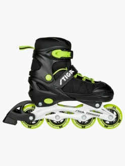 Skating|Stiga Tornado Inliners, Sort
