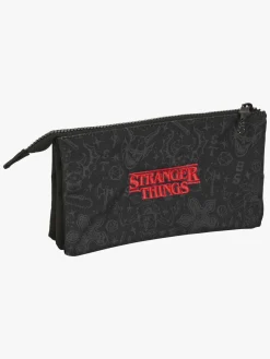 Kreativt Legetøj|StrangerThings Stranger Things Penalhus med 3 Rum, Hellfire Club