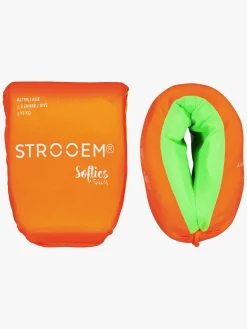 Uv & Strand|Strooem Softies Badevinger, Orange-Lime Grøn/Orange