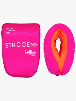 Uv & Strand|Strooem Softies Badevinger, Pink-Orange Lyserød/Orange